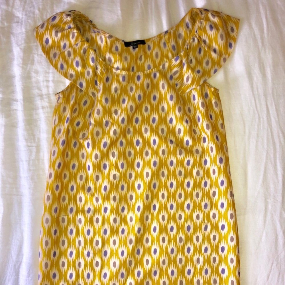 Yellow Soprano Shift Dress